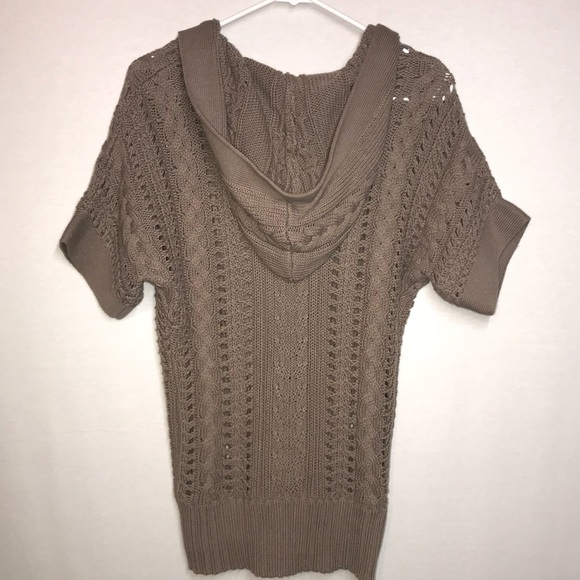 BCBGeneration V-Neck Hoodie Sweater XS - Picture 2 of 6